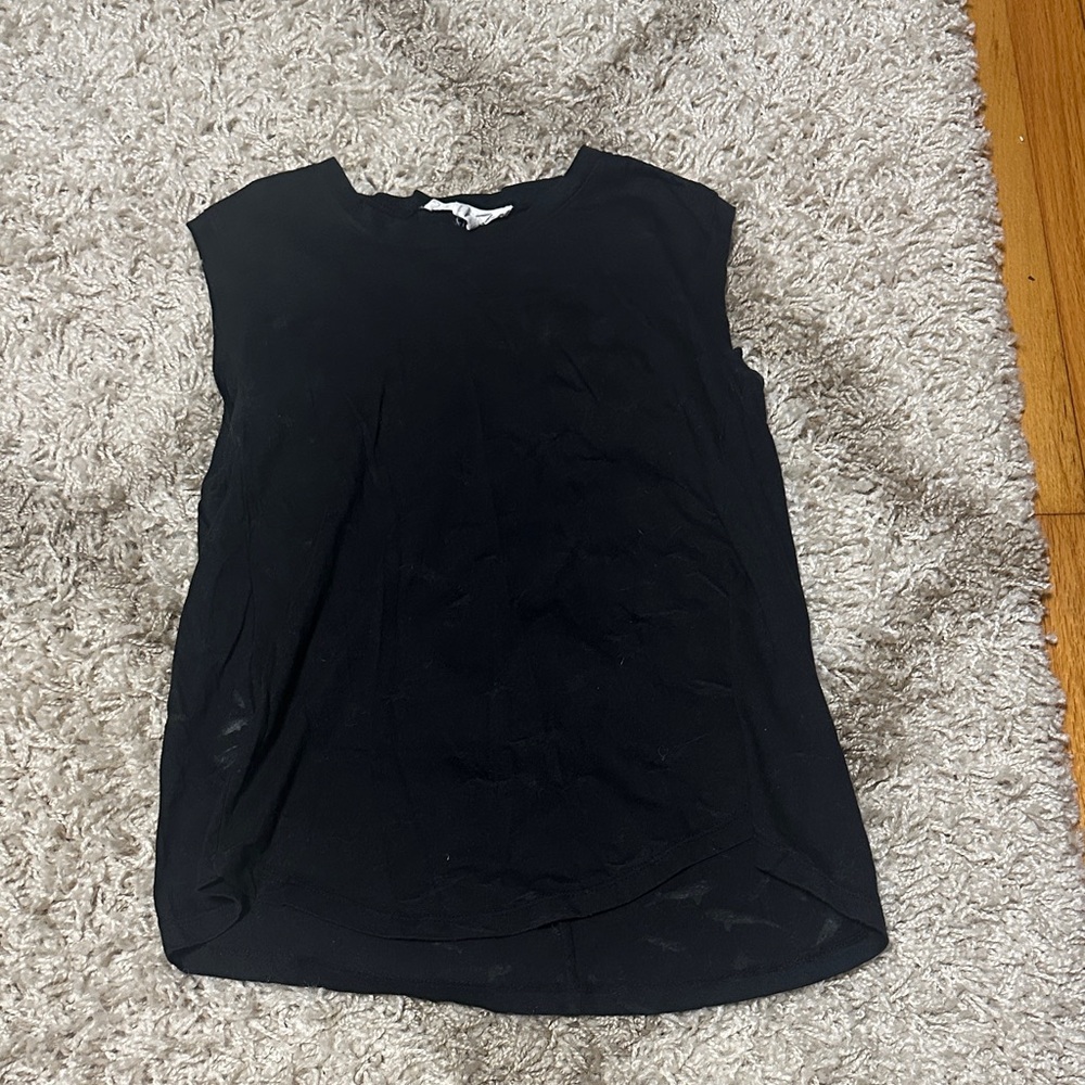 BCBGeneration Black Muscle Tee